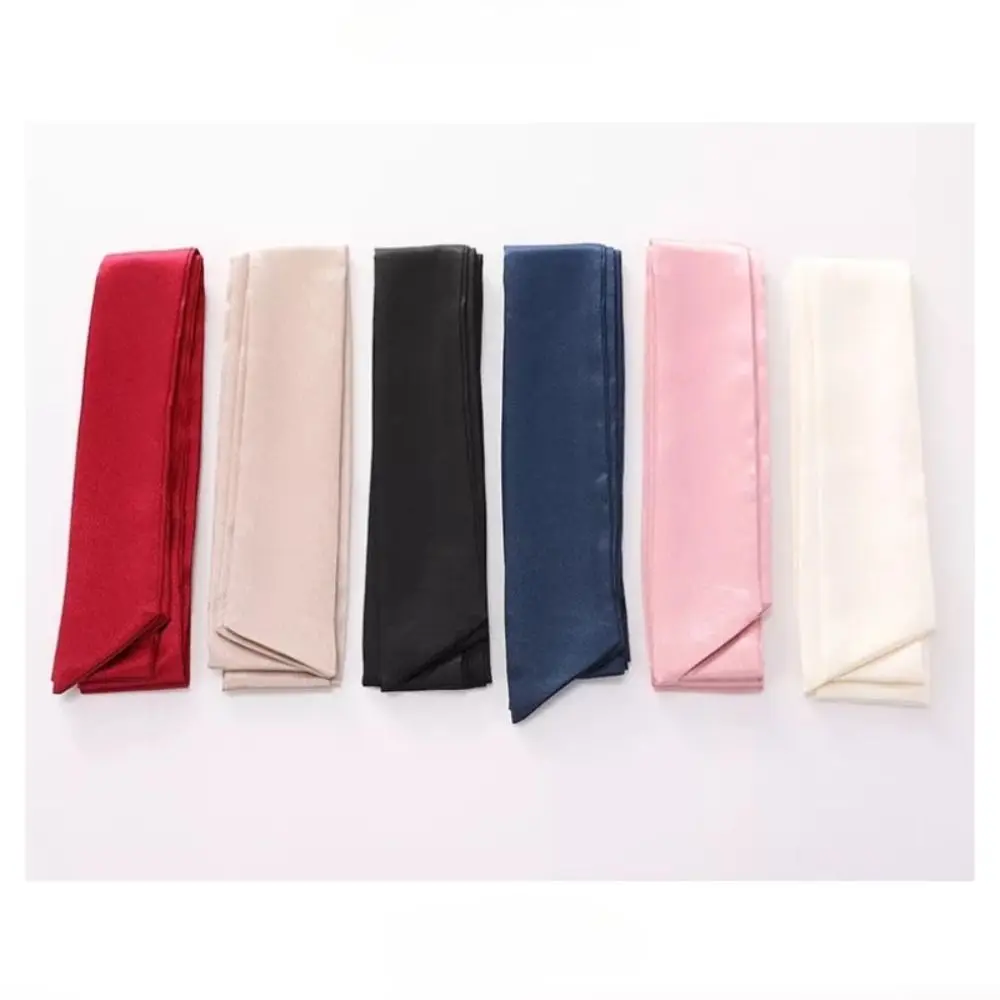 Silk Scarf Women's Belts Casual Clothing Decoration Satin Polyester Satin Sash Wide Waistband Women