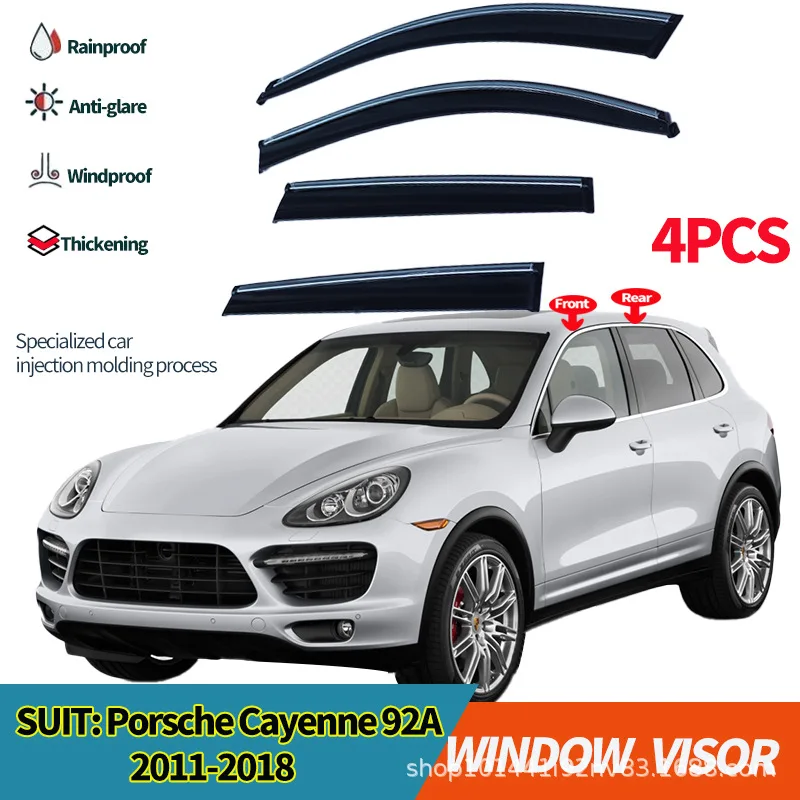 

Suitable for Porsche Cayenne weather shield Cayenne 92A 2011-2018Window visor