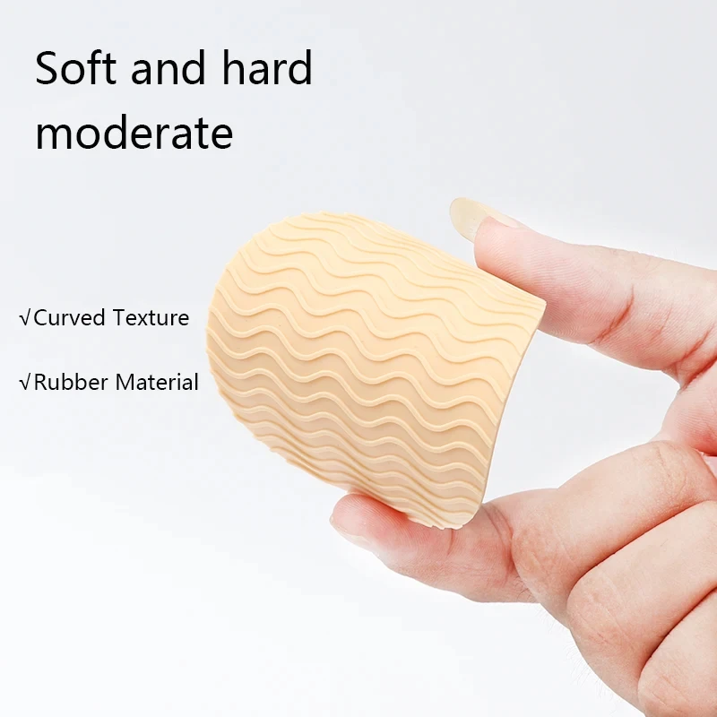 high qualityrubber sole protector women's highheels non-slip wear-resistant forefoot pads repair sole self-adhesive insoles