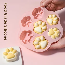 Silicone Paw Print Mold, 7 Cavity Dog Molds Non-Stick Food Grade Silicone Molds for Making Cookie, Candy, Chocolate, Jelly