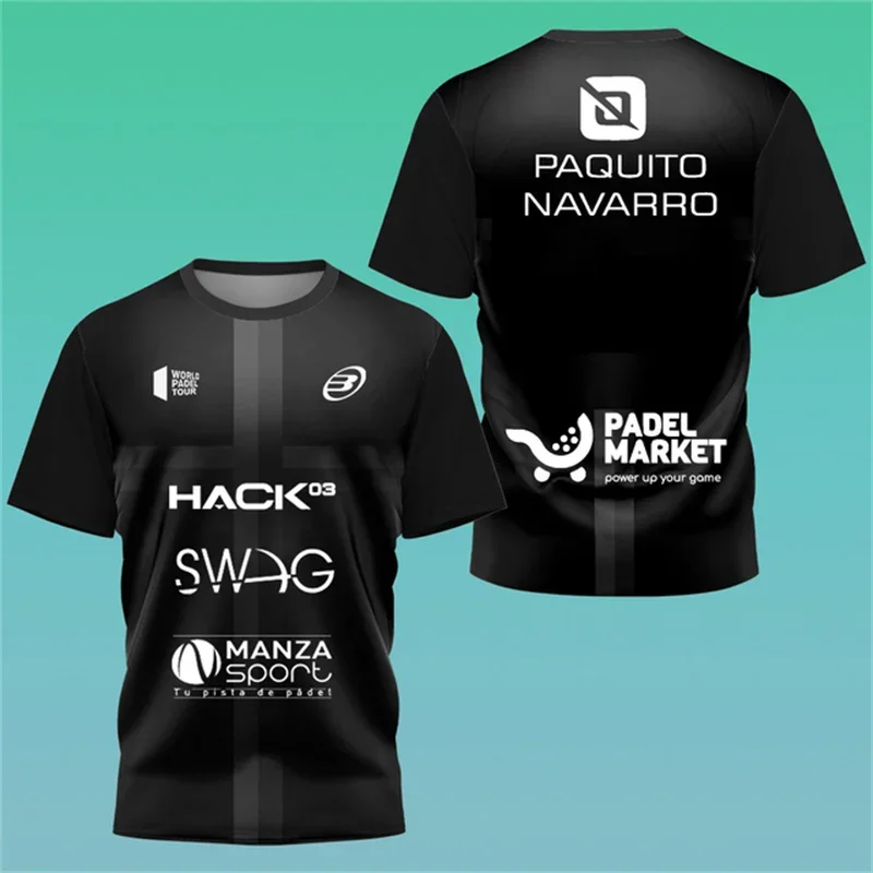 Modische Herren-Tennis-Sportbekleidung T-Shirt Boutique Outdoor Badminton Tischtennis Trainingskleidung Sommer Kurzarm Lockere Oberteile