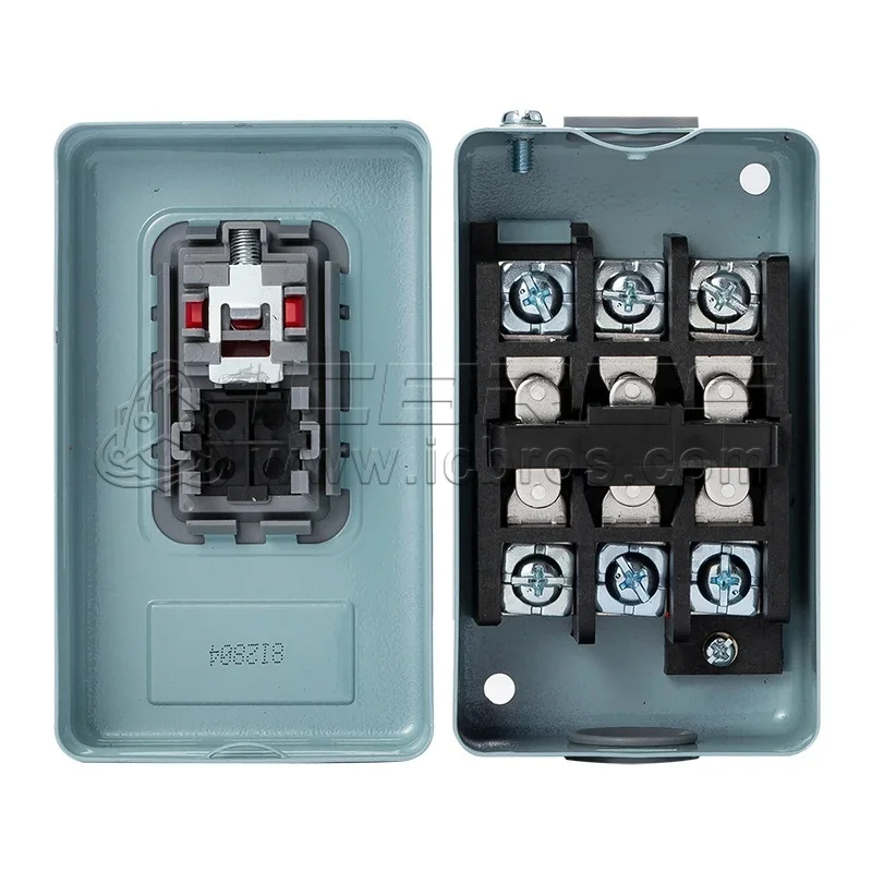 BS216B 230B 211B Power Control Three-phase Motor Start Button Pressure Buckle Switch 220V 380V CBSN-330 CBSN-310 CBSN-315