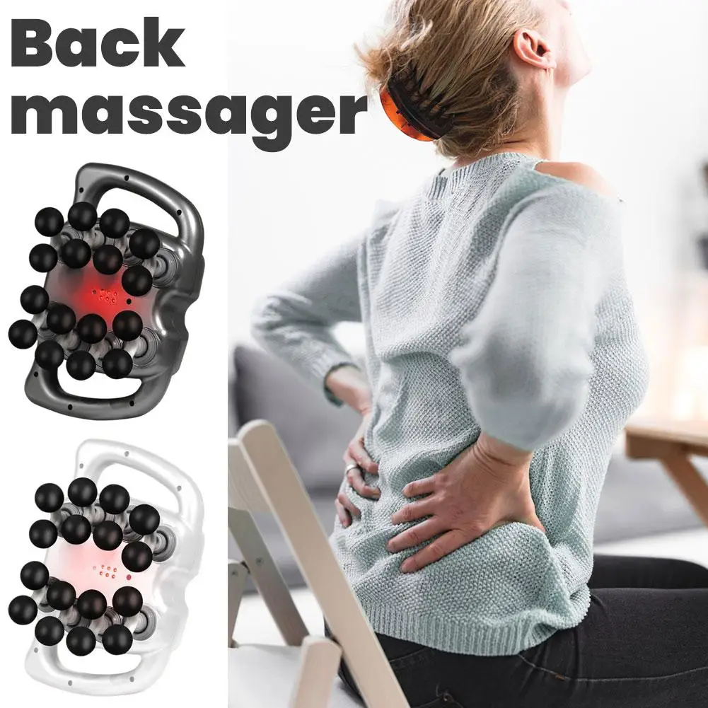 

Professional 16-Head Massage Gun Wireless Fascia Massager High Speed Vibration for Full Body Muscle Relaxation at Home