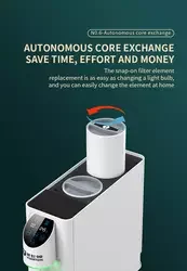 Big Flow Aqua Home Water Purifier Slim Design Quick Change Tankless Reverse Osmosis Water Filter System