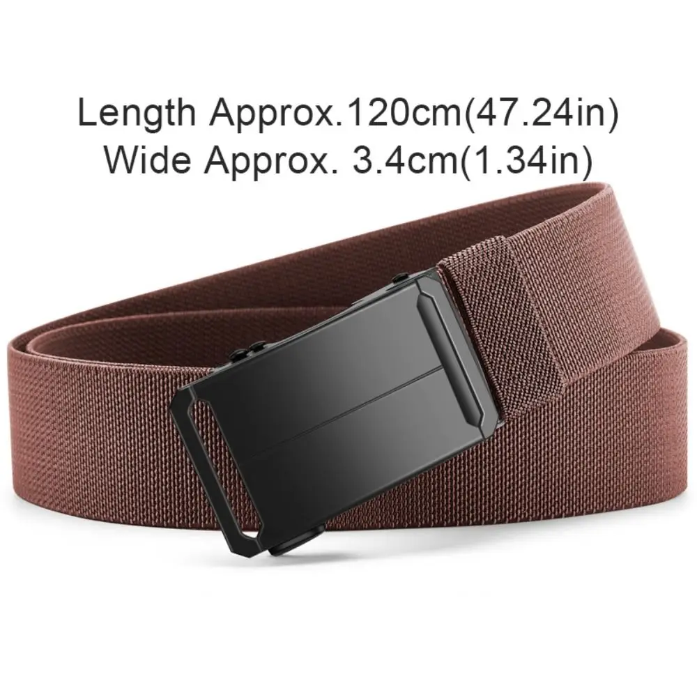 Модный роскошный брендовый мужской деловой ремень, повседневный прочный металлический плетеный ремень с автоматической пряжкой