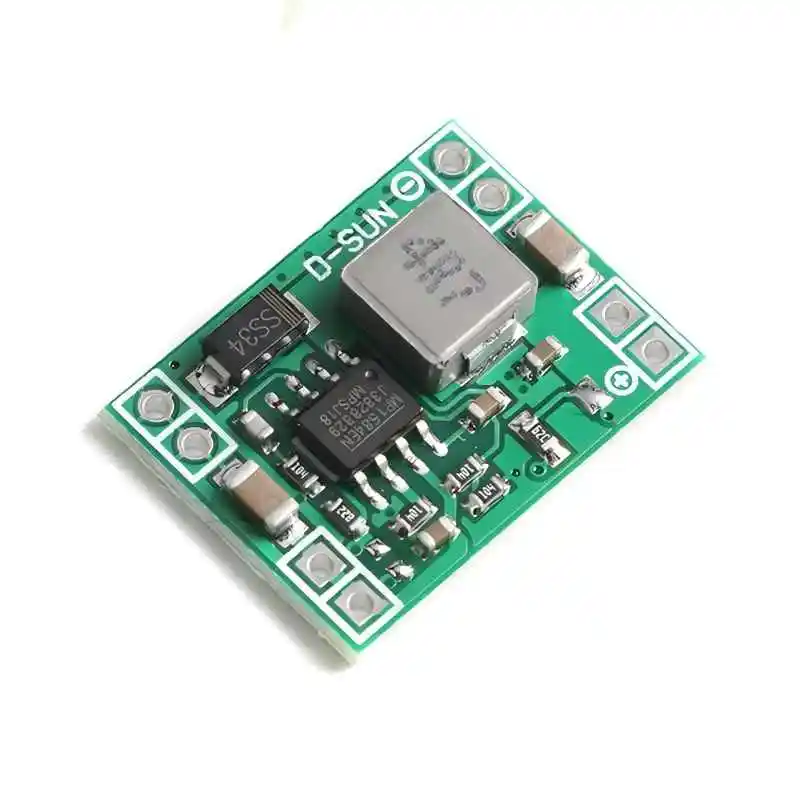 وحدة إمداد الطاقة DC-DC صغيرة الحجم للغاية MP1584EN 3A محول فرق الجهد قابل للتعديل لاردوينو استبدال LM2596