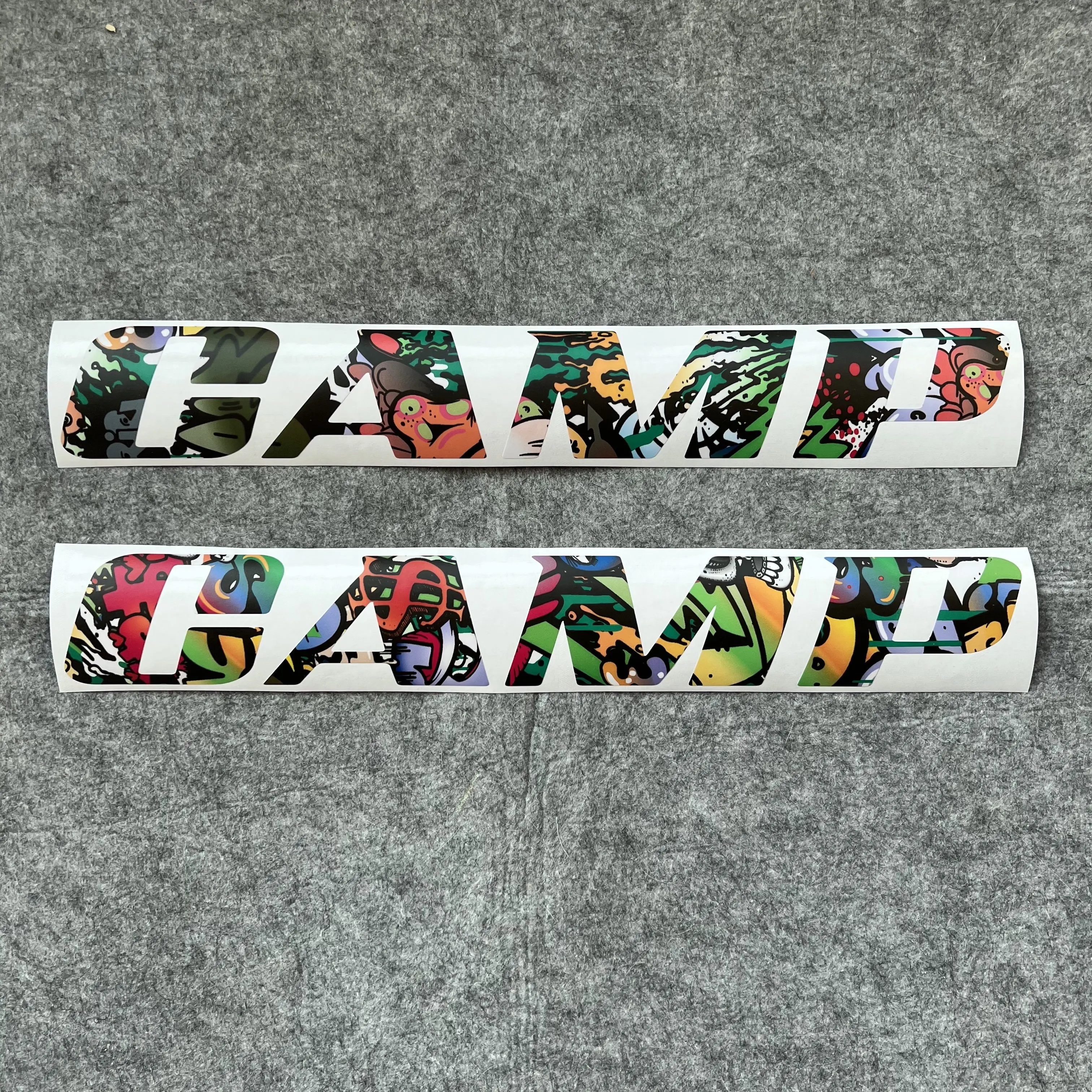 CAMP Bicycle Side Vinyl Stickers, Logo Cover & Color Changing Decor Decals for Road Bike Custom Modification