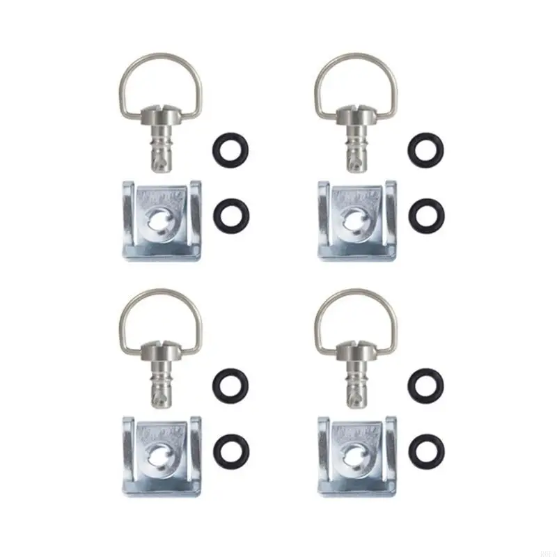 

Motorcycle Saddlebag Screws Mounting Pin Saddlebag Mounting Bolts 1/4 Turn Fastener for Most Motorbike Model