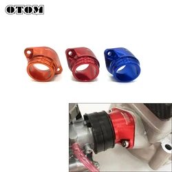 OTOM Multicolor Motorcycle Intake Manifold Pipe Carburetor Adapter 34mm CNC Aluminum Inlet Tube O-Ring For ZONGSHEN NC250 Parts