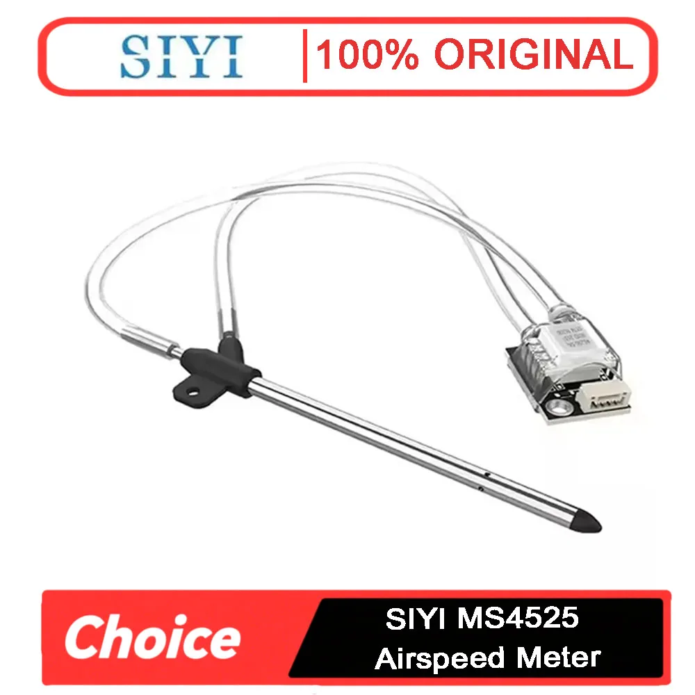 

SIYI MS4525 Airspeed Meter Sensor Precision Measurement Reliable Component Safety Assurance Stall Prevention rc parts