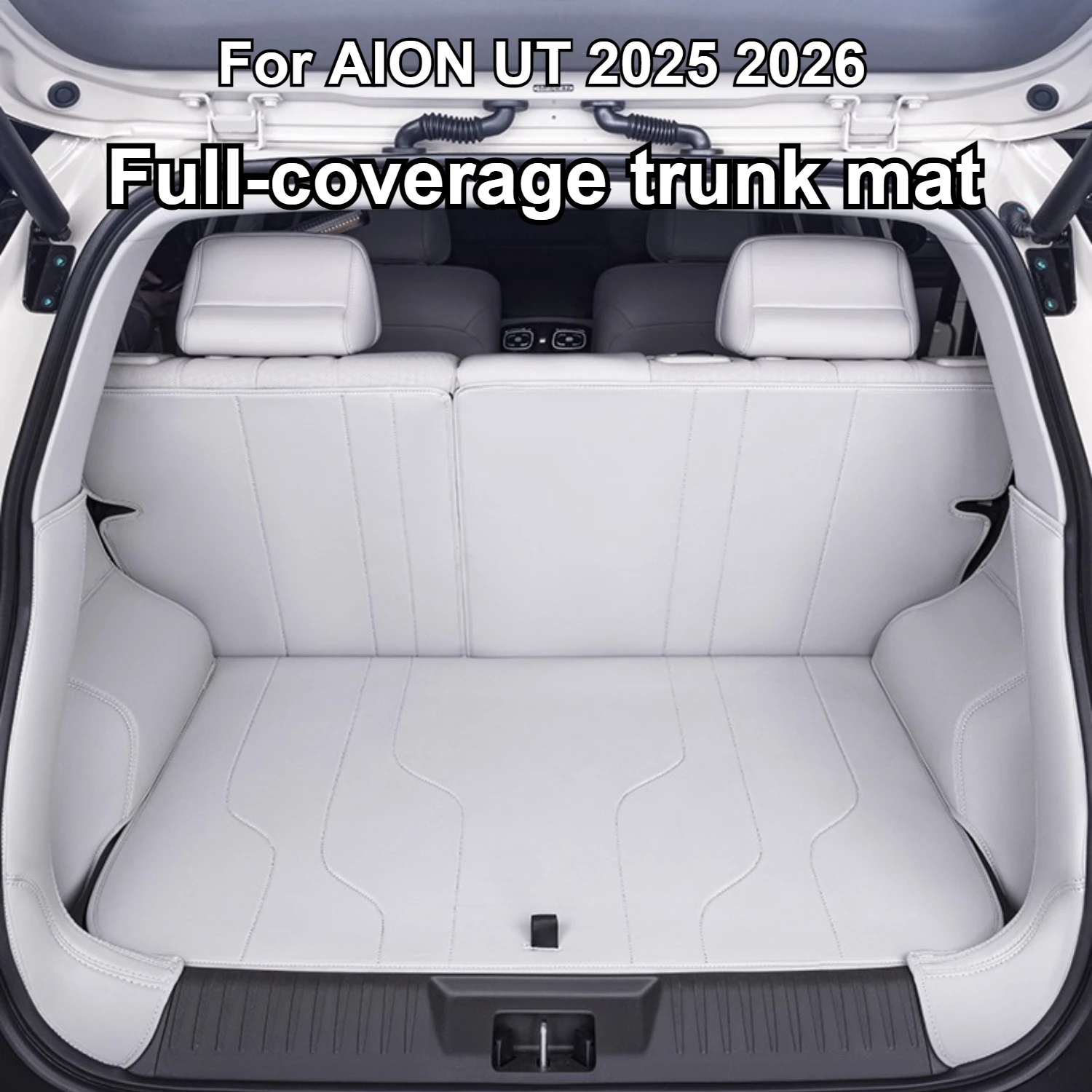 

Для AION UT 2025 2026, коврик для багажника с полным объемным звуком, TPE, устойчивый к царапинам и грязи, коврик для багажника, аксессуары