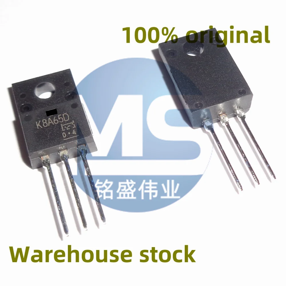 10 Uds 100% nuevo K8A65D TK8A65D 8A 650V inserción directa TO-220F MOSFET venta directa al contado