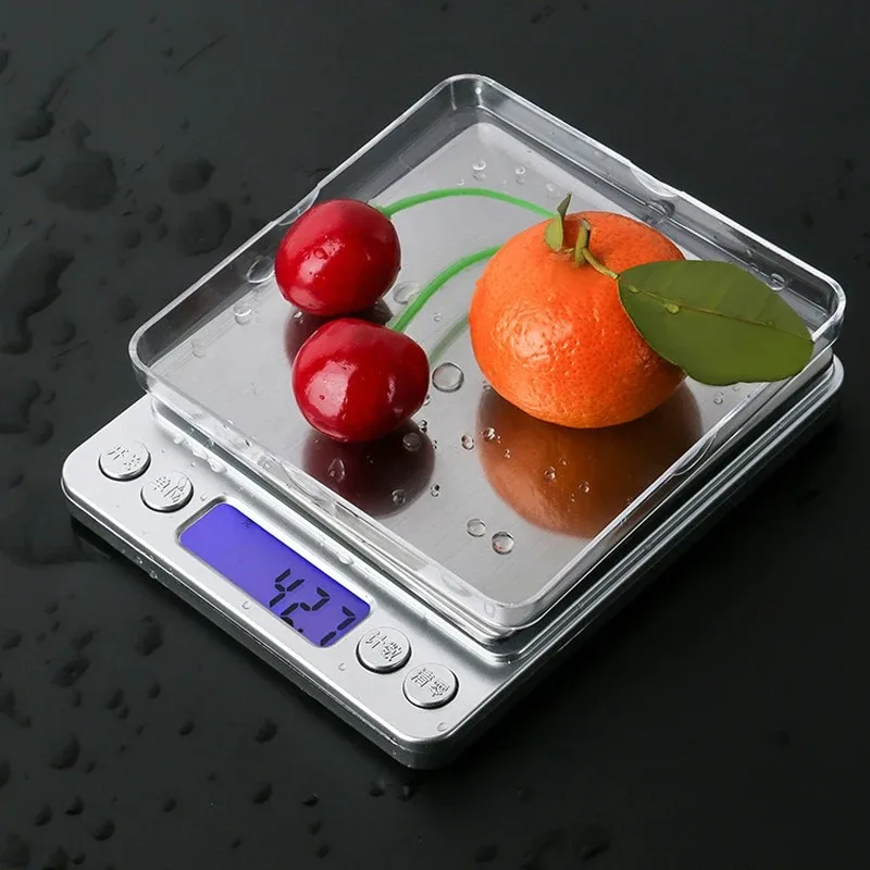 3kg/0.1g Electronic Kitchen Scale Measuring Tools & Scales Mini Jewelry Scale Numeric Weight in Grams and Ounces Dining Bar Home