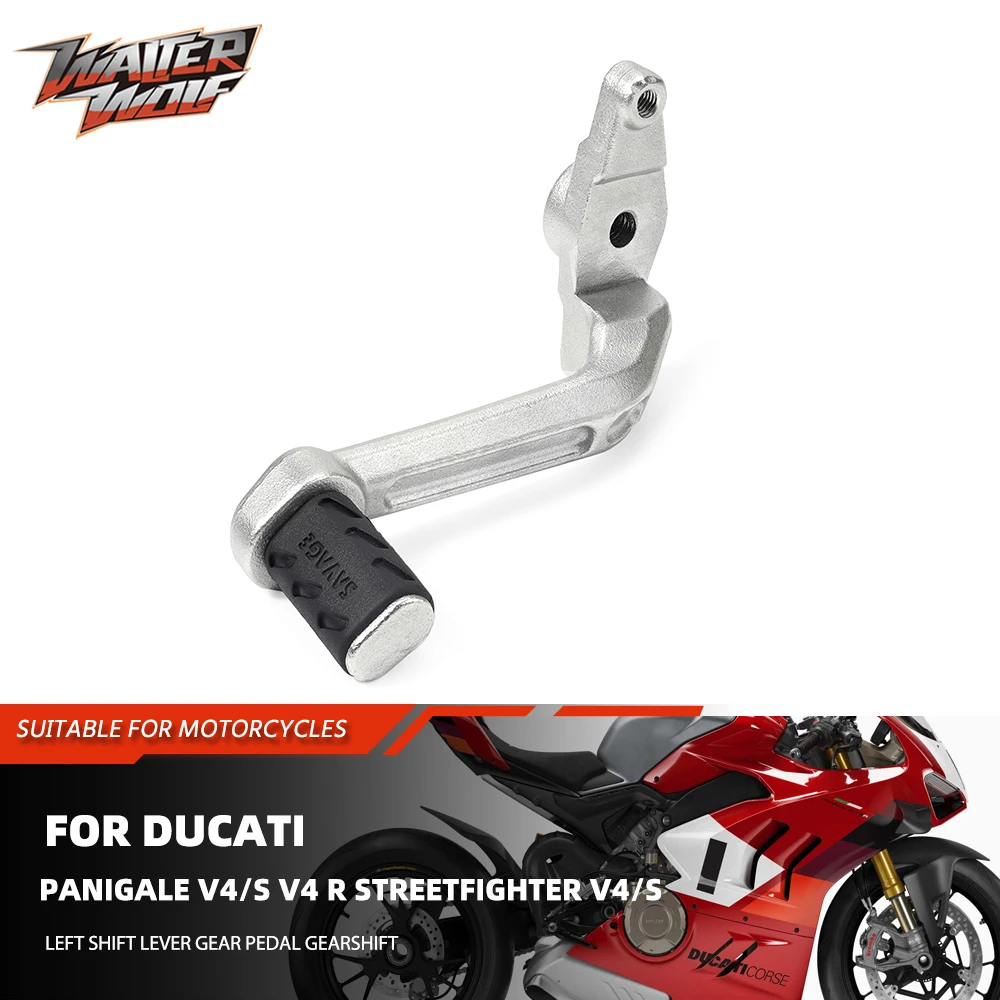

Gear Shift Lever For Ducati Panigale V4/S V4 R Streetfighter V4/S 2019-2025 Motorcycle Left Shifter Pedal Gear Change Gearshift