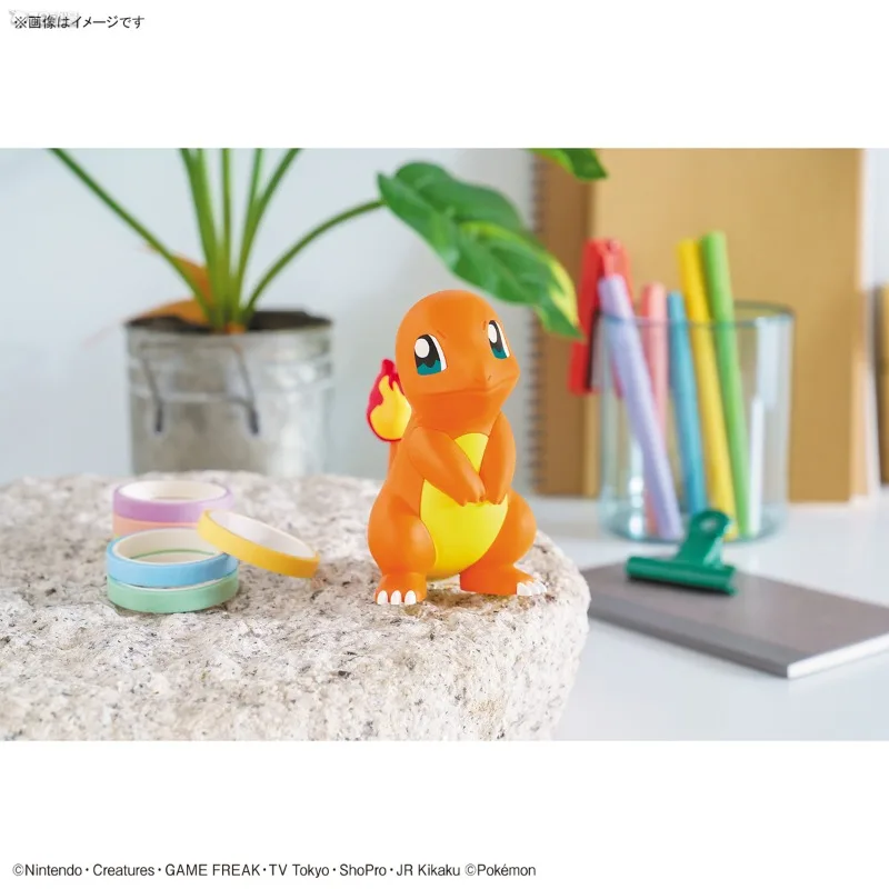 BANDAI véritable Pok É Mon Evolution série modèles Pok É Mon Quick Pincing série 11 petit Dragon de feu assembler le modèle cadeau