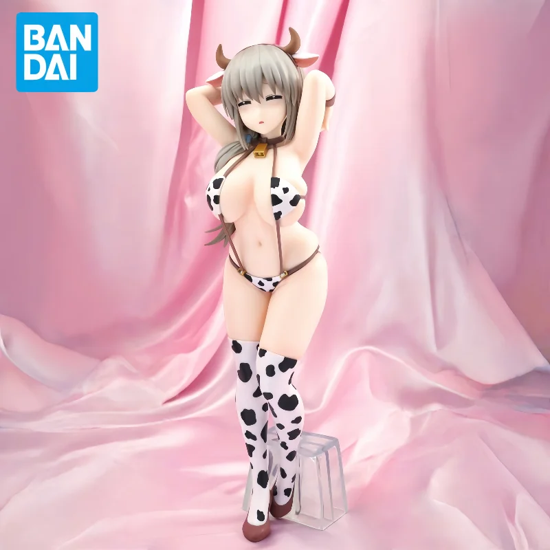 

В наличии оригинальный 27 см Bandai Banpresto Uraki-Chan Wa Yombitai купальник с принтом коровы Ver аниме фигурка настольная милая игрушка специальный подарок