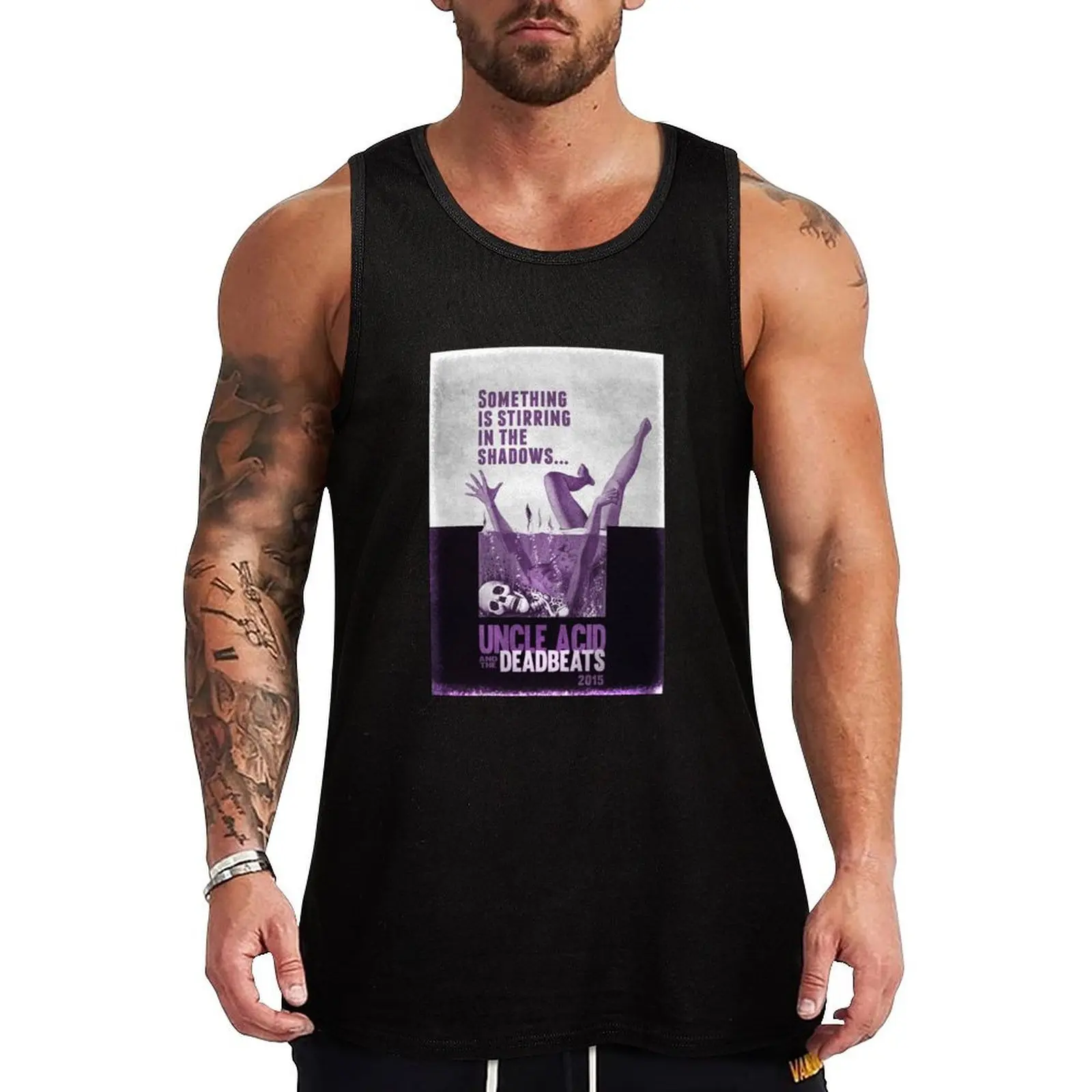

Uncle Acid and the Deadbeats Tank Top bodybuilding t-shirt vest for men Working vest