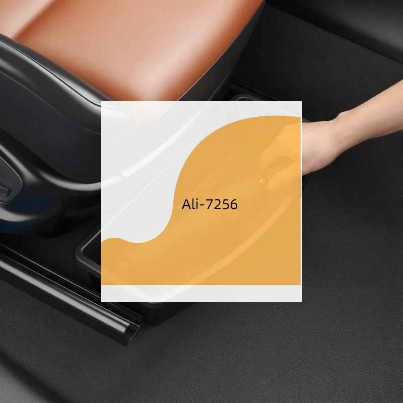 1/2Pcs Eco Friendly Hidden Car Under Seat Storage Box No Drilling Universal Organizer Tray for Vehicle Space Saving