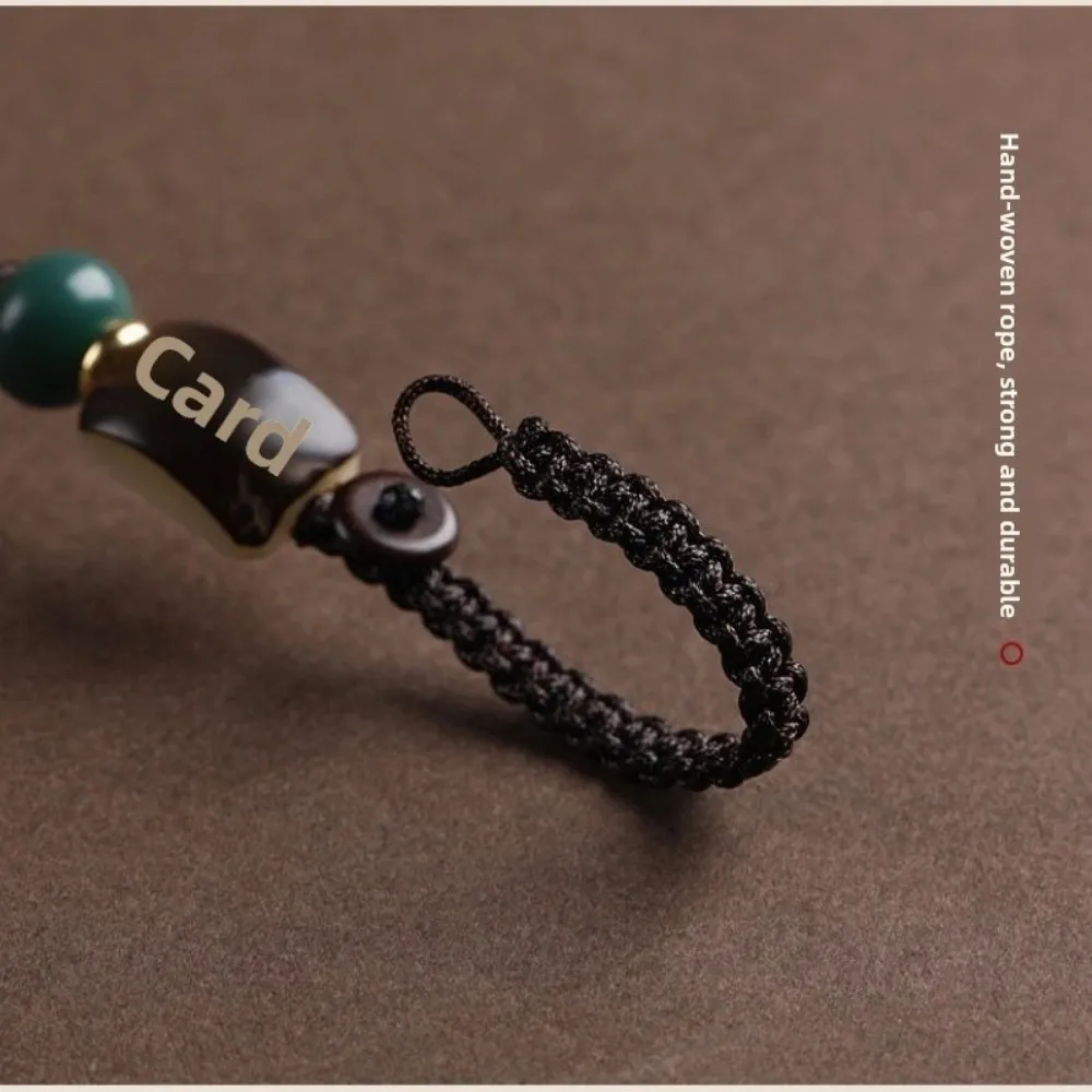 Cartoon Mini Little Teapot Keychain Openable Carved Teapot Pendant Green Sandalwood Waterproof Phone Chain Women Men