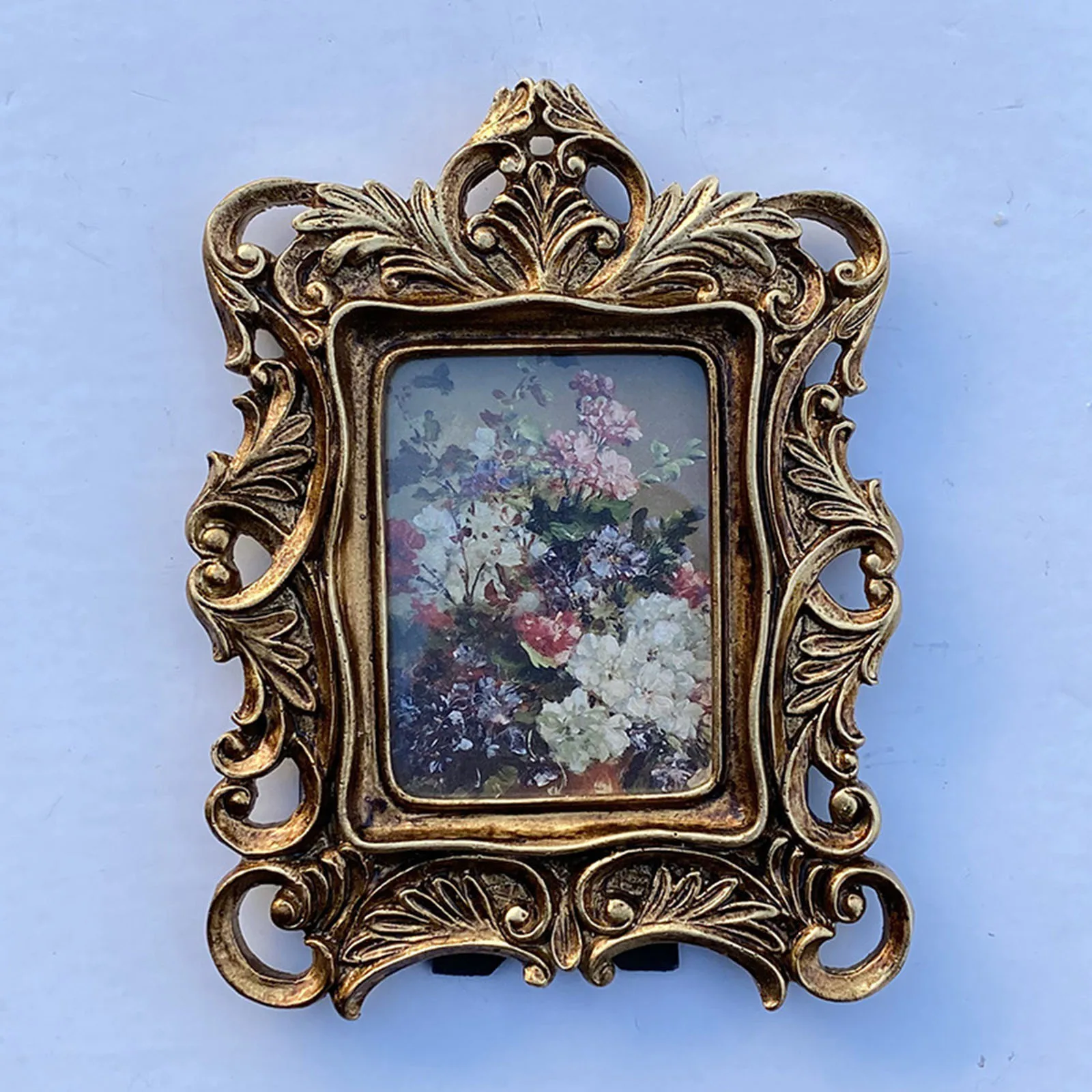 European Vintage Resin Picture Frame Creative Wedding Photos Resin Photo Frame Table Living Room Soft Decoration Ornaments