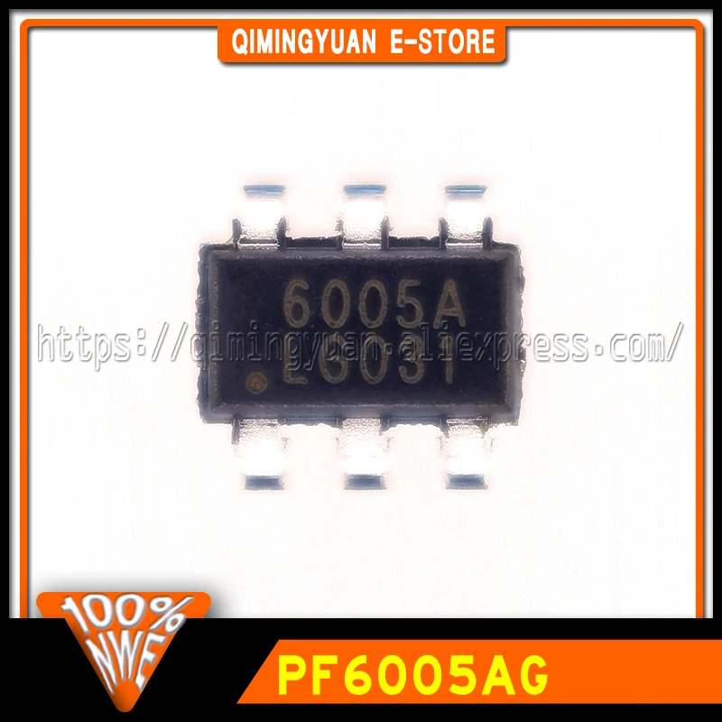 50PCS/LOT PF6005AG SOT23-6 100% New Original In Stock