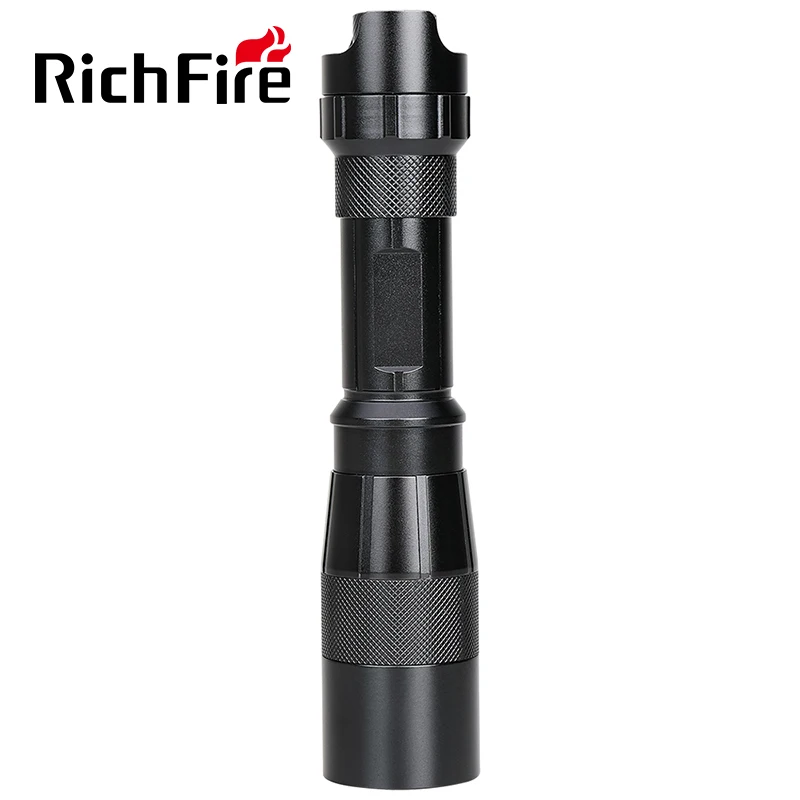 RichFire SFC-025 Dimmer Led Flashlight Laser 940 Ir Infared 850nm ZoomTorch by 18650 Battery for Hunting Camping Fishing