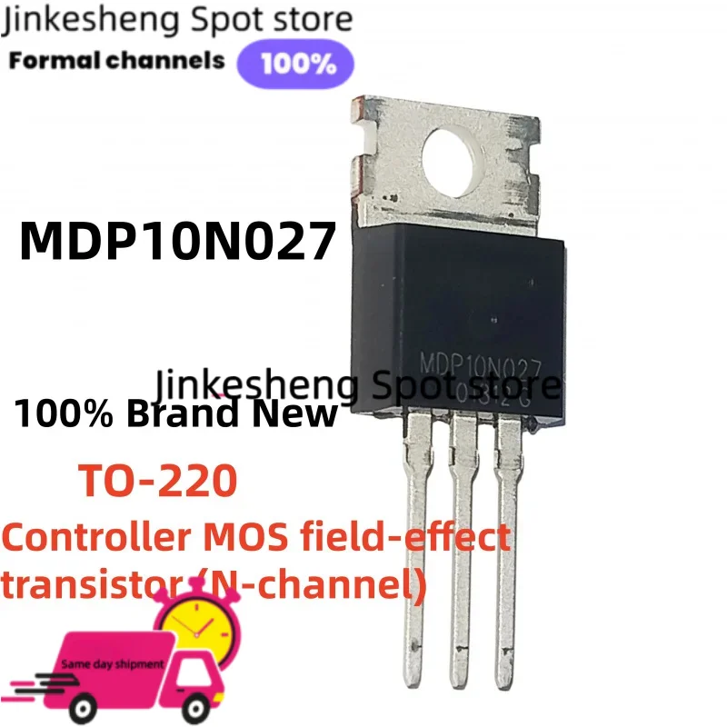 10-20-30piezas MDP10N027 10N027 nuevo TO-220 P10N027 Controller MOS field-effect transistor (N-channel)