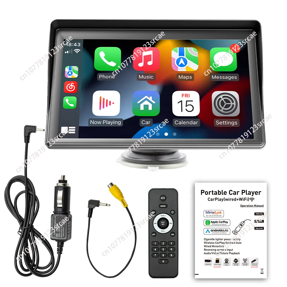 

7-дюймовый Carplay беспроводной Air Play и Mirror Link Поддержка помощи при парковке Carplay MP5 Android Auto Bluetooth