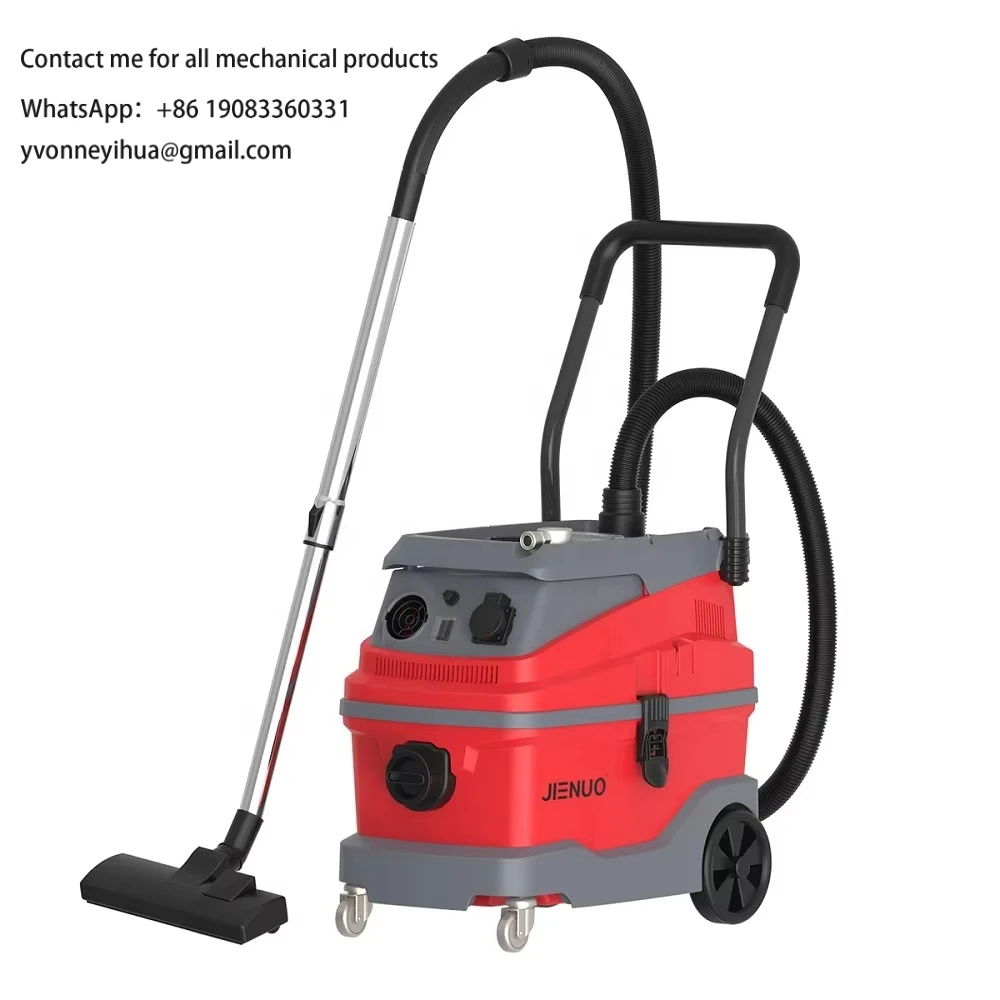 JN501 30L Wet/Dry HEPA Filter Vacuum Cleaner Industrial Cleaning Machine Dust Extractor With Semi Auto Filter Clean