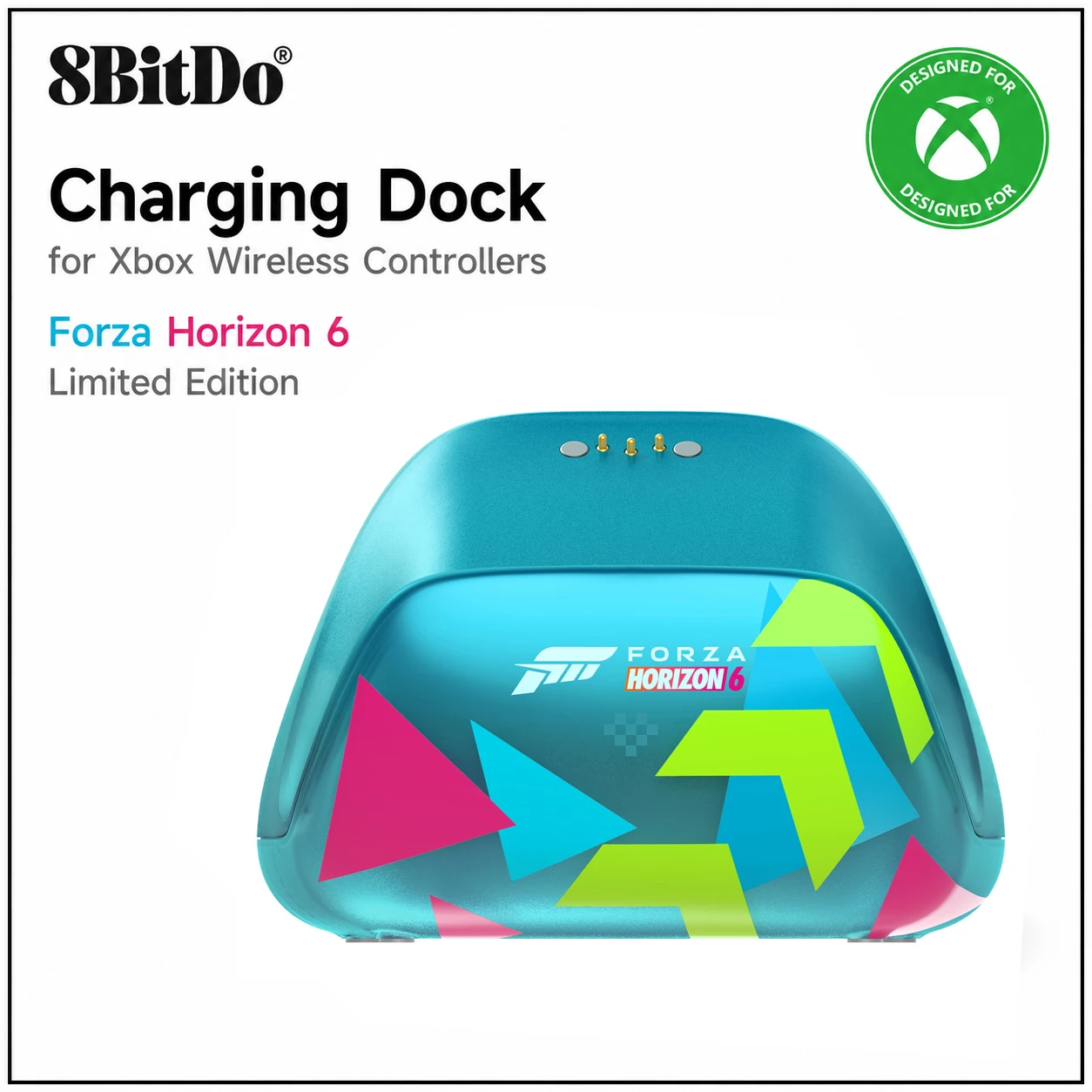 8BitDo Charging Dock for Xbox Series X/S Controller, Fast Charging Station with 1100mAh Battery Pack