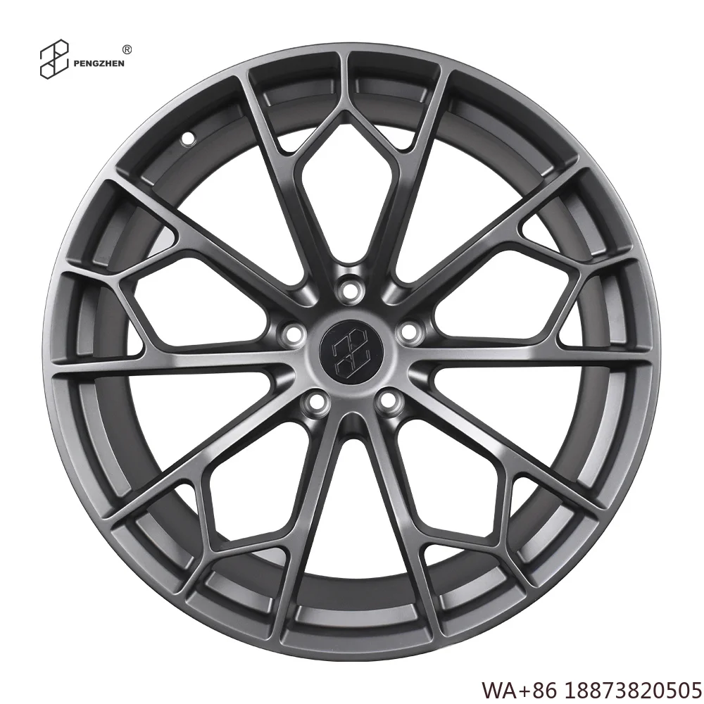 For  Gun Gray 5 Spoke Monoblock Staggered 20 22 Inch Wheels for Aston Martin Rapide 2012