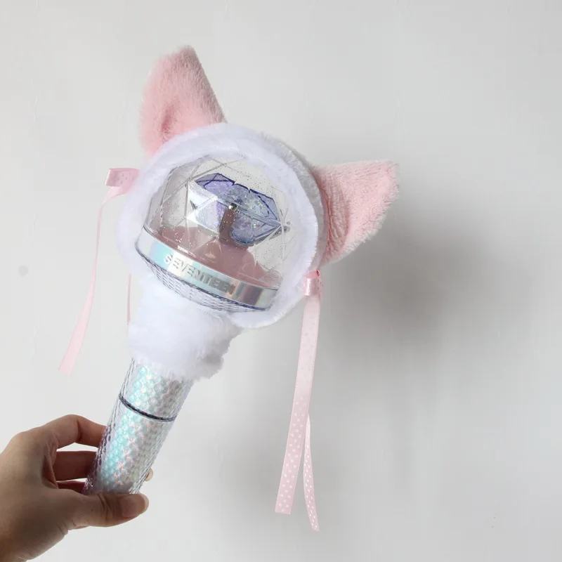 1pcs Plush light Cover for Protect SEVENTEEN 17 Light stick Decorate Lamp Cover Lightstick