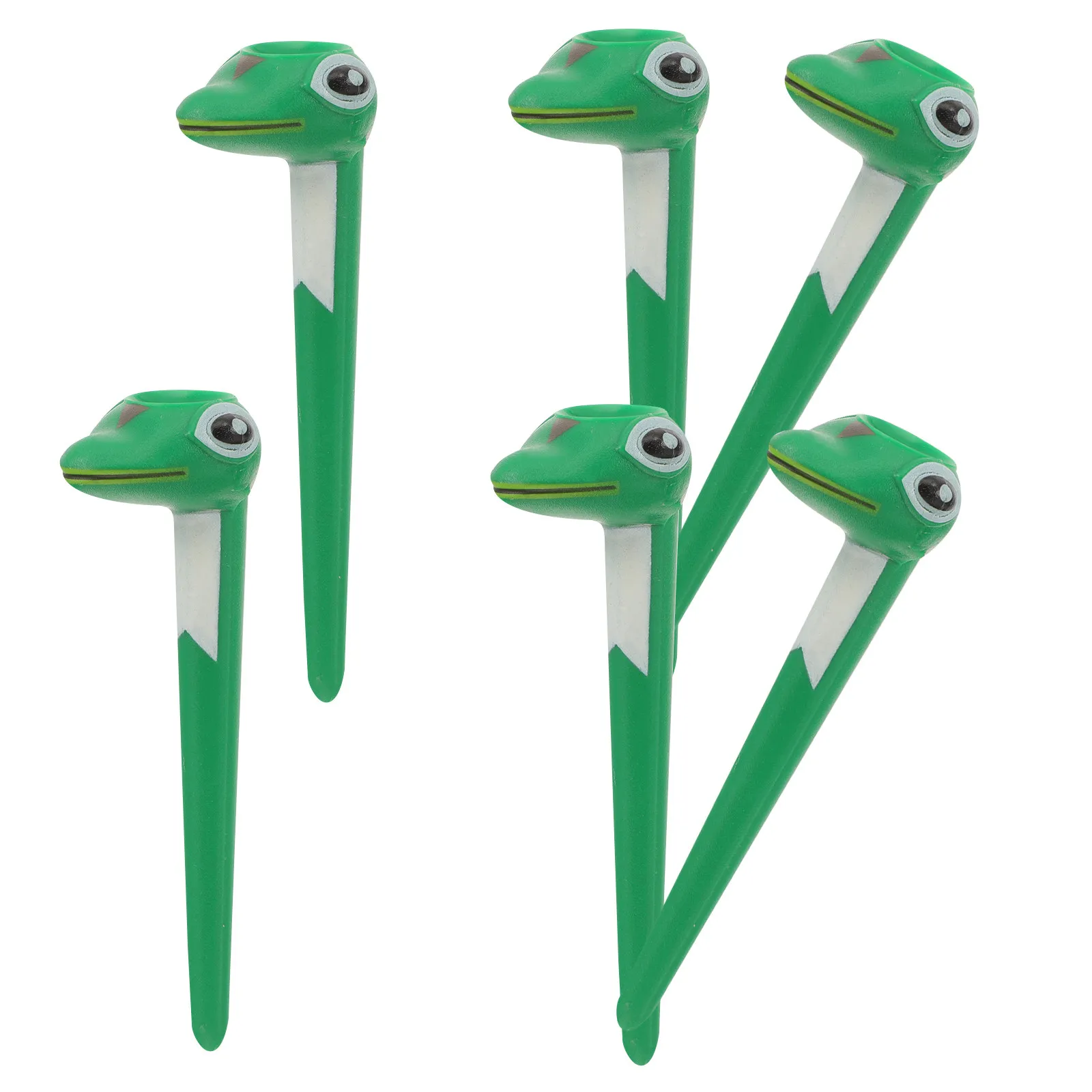 

Набор из 6 пластиковых держателей для гольф-ти, прочные и гибкие подставки для тренировок на улице и в помещении, аксессуары для гольфа