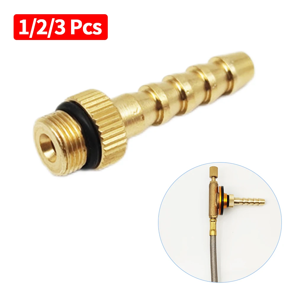 1/2/3 Pcs Flat Gas Tank Valve Adapter Multi-purpose Gas Tube Hose Adaptor Practical LPG Valve Connectors for Cooking Stove