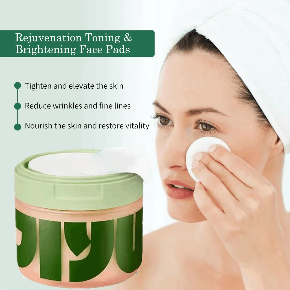 Skincare Diminish Dark Spots and Moisturize Face Cream&moisturizing Cotton Pad Gently Removes Aged Keratin for Sensitive Skin