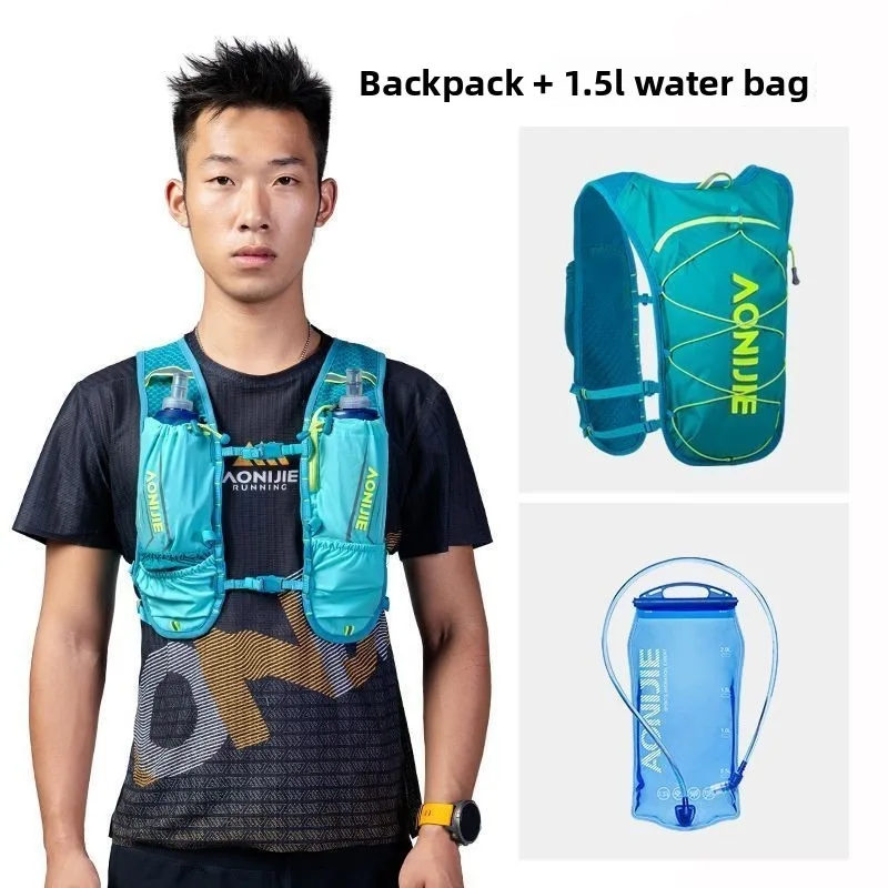 Original Cross Country Running Sports Backpack with Kettle Water Bag, Marathon Outdoor Hiking Bags