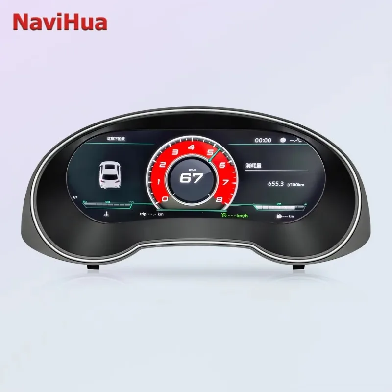 26 Style For Audi Q3 2012-2018 Car Upgrade 10.25inch LCD Panel Car Digital Cluster Auto Speedometer Virtual Cockpit Linux Syste