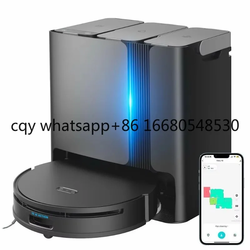 

Intelligent Sweeping and Mopping Vacuum Cleaner Mop 6000 Pascal with Self Cleaning