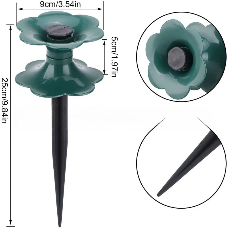 Garden hose guide wheel