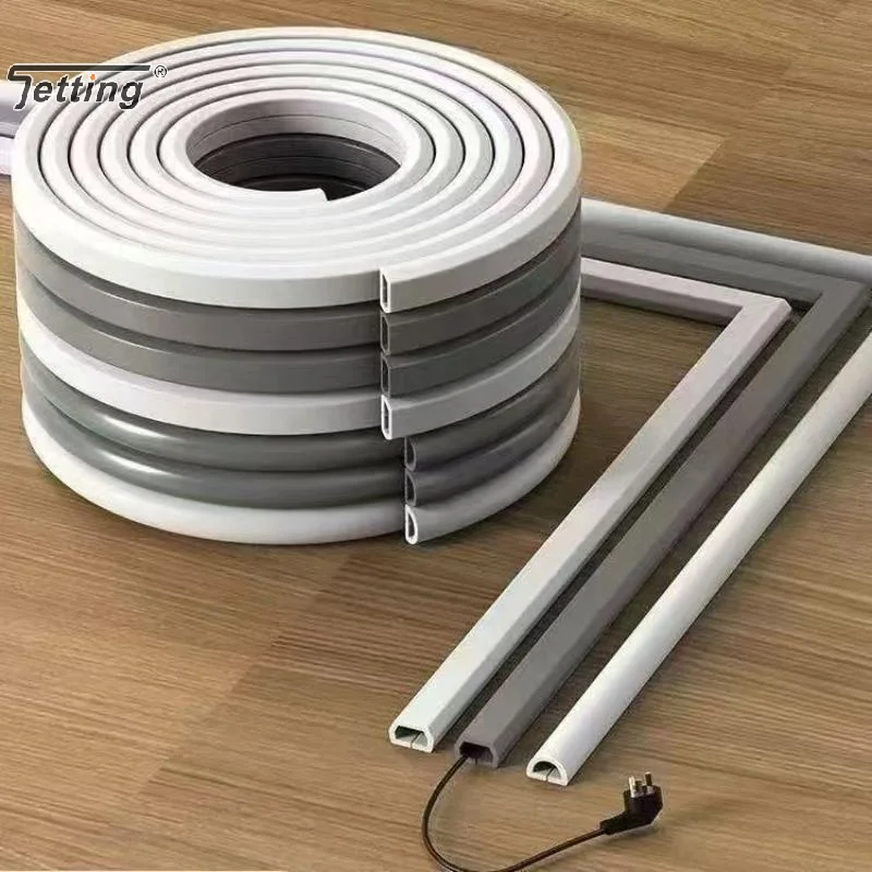 PVC Cable Trunking Self Adhesive Backing Durable For Home Office Wire Management