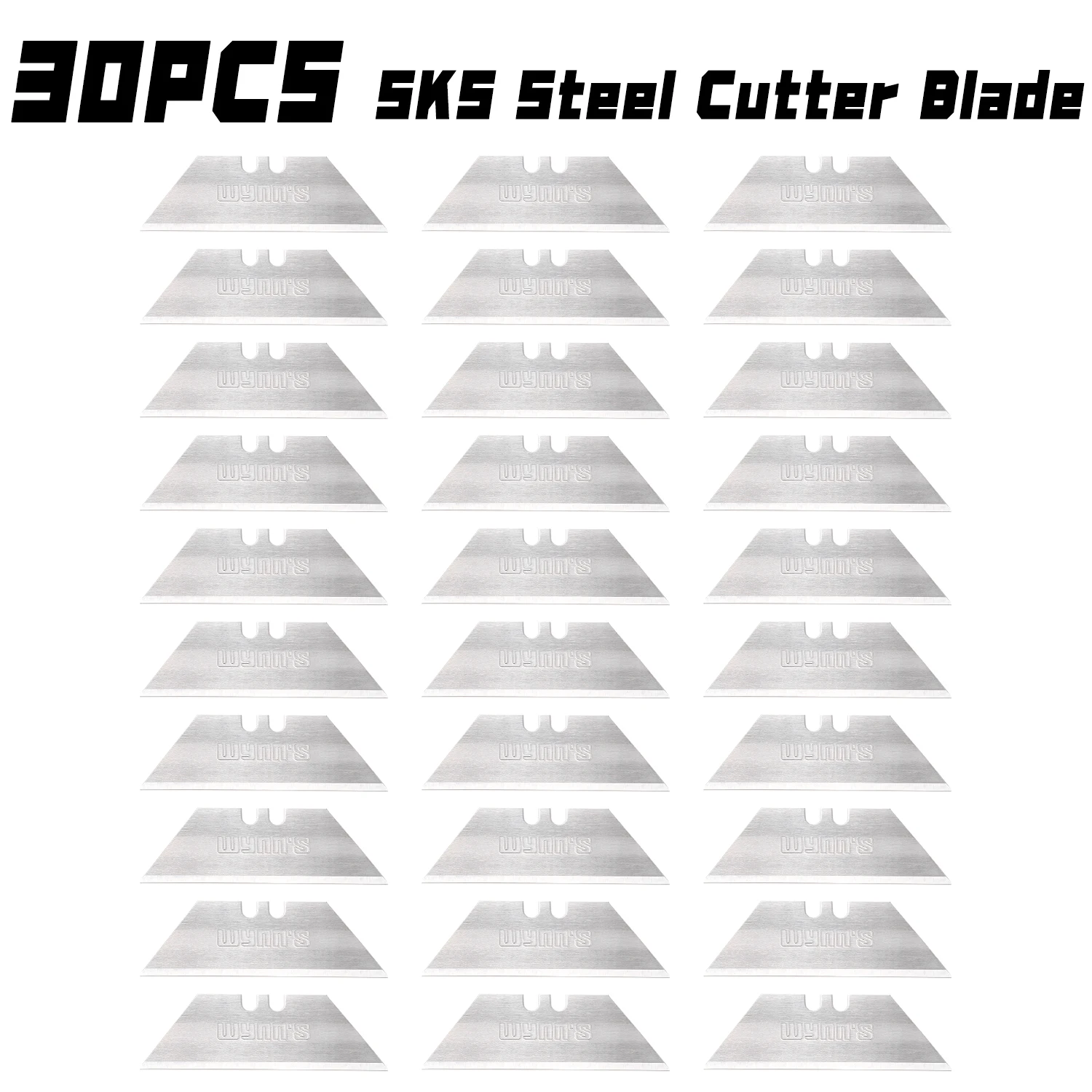 

30pcs cutter blades SK5 Steel blade for cutting paper and DIY handicrafts sharp blade