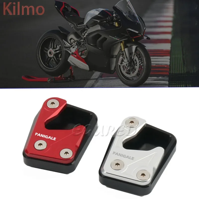 

For DUCATI Panigale V4/S/SP Motorcycle Accessories Kickstand Foot Side Stand Enlarger Sidestand Extension Pad Support Plate