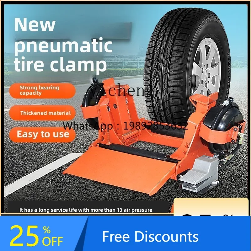A1 Pneumatic Vacuum Tire Clamp Multi-function Tire Clamp Universal Portable and Portable Multi-function Tire Press