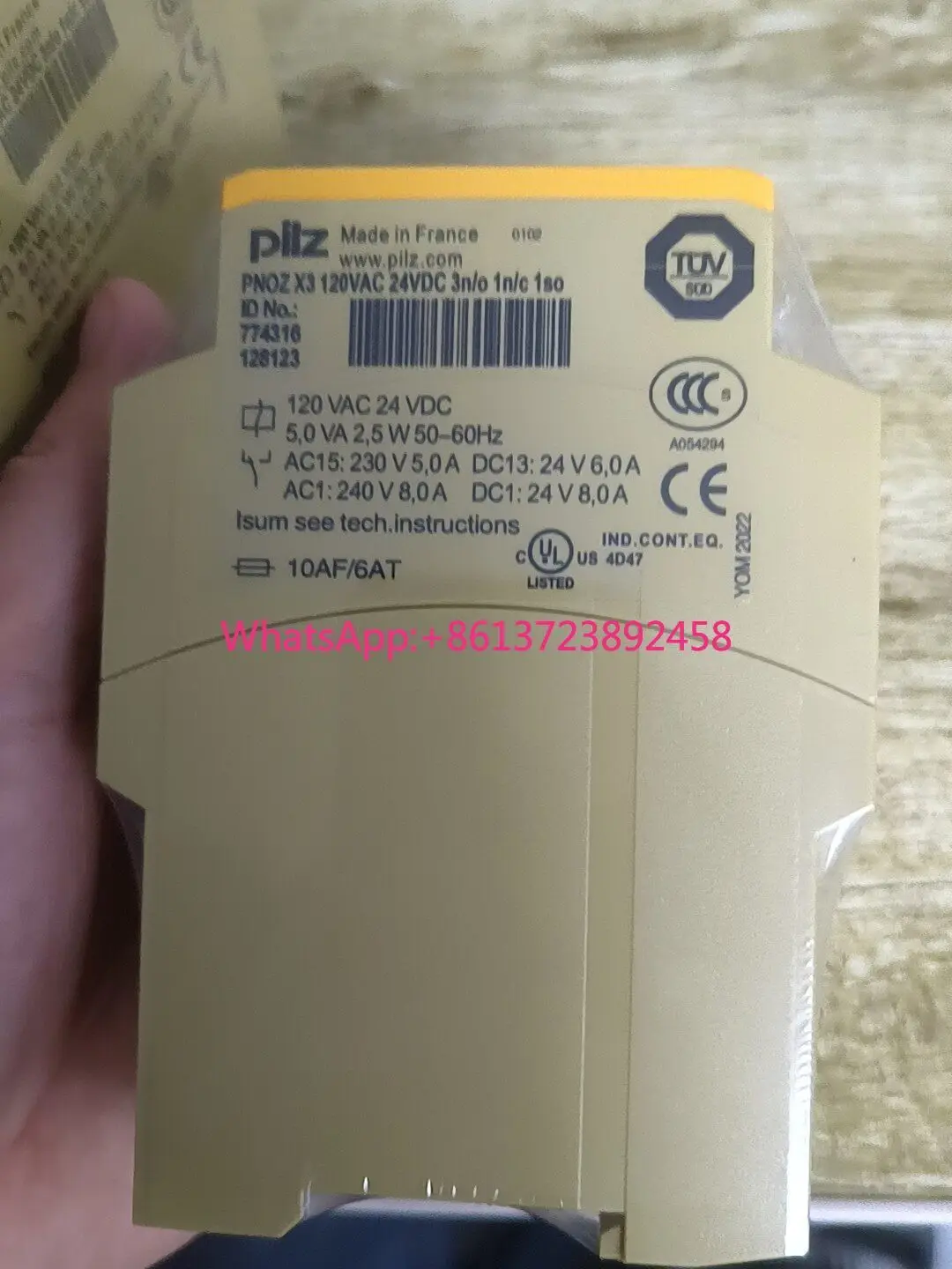 Pilz 774316 safety relay in stock