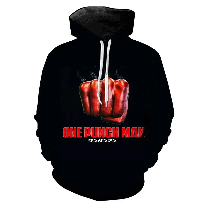 One Punch Man Anime 3D Print Hoodies Men Women Casual Fashion Oversized Sweatshirts Hoodie Kids Pullovers Tracksuit Man Clothing