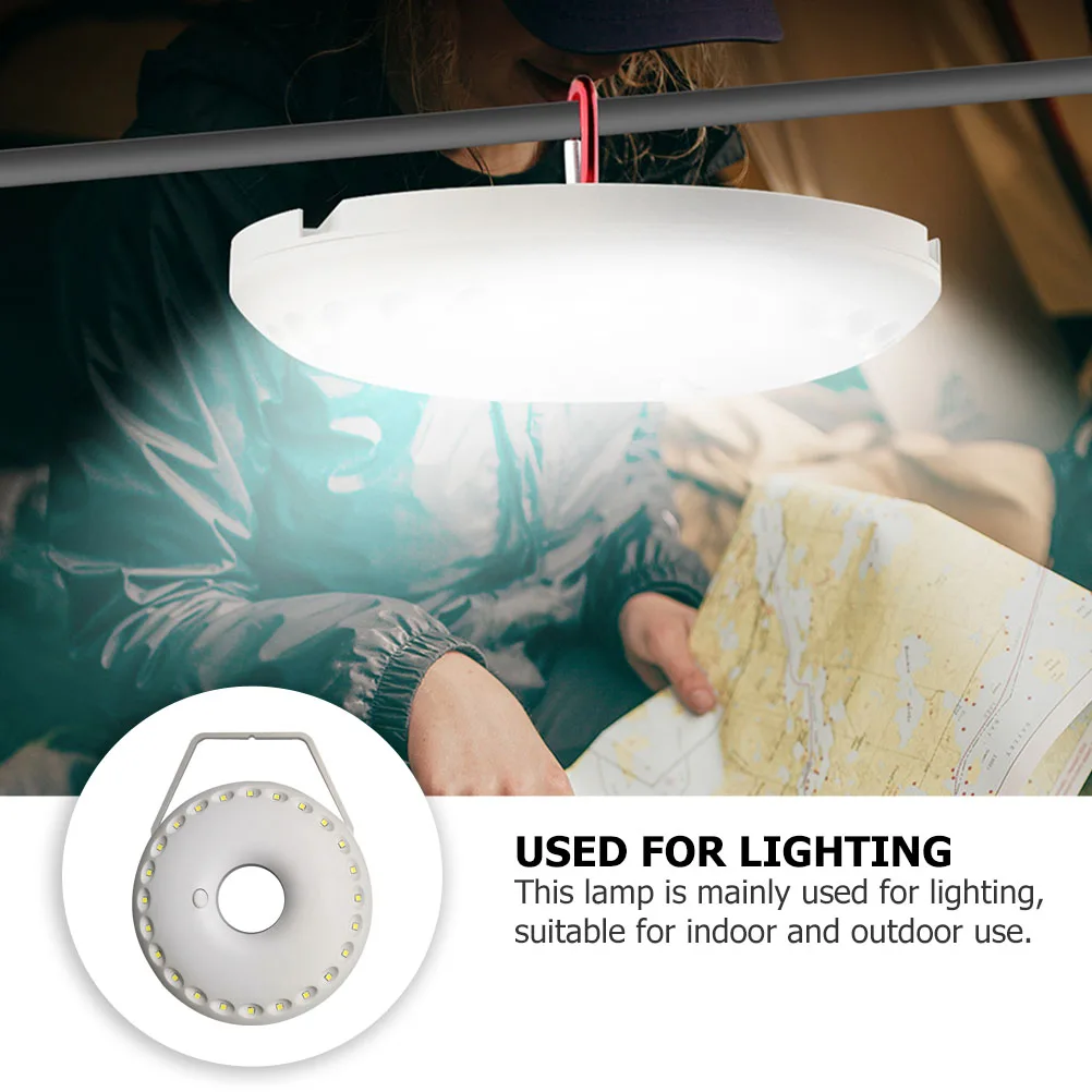 

Camping Lantern Umbrella Light Hiking LED Lamp Outdoor Night Tent Supply White Hanging Portable Emergency Bright Safe Travel