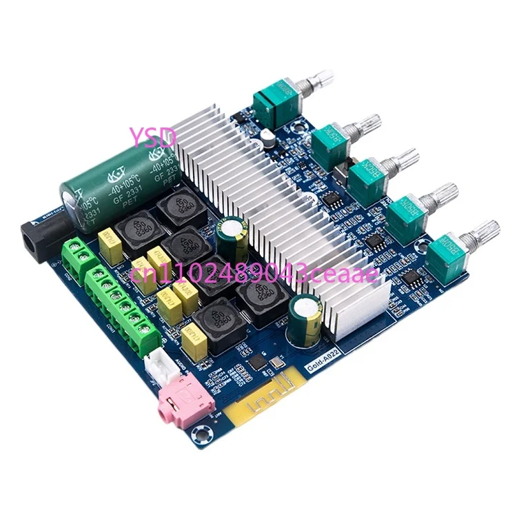 TPA3116 Bluetooth 5.0 High-Power 2.1 Super Heavy Subwoofer Digital Board (12-24V, Finished Board)