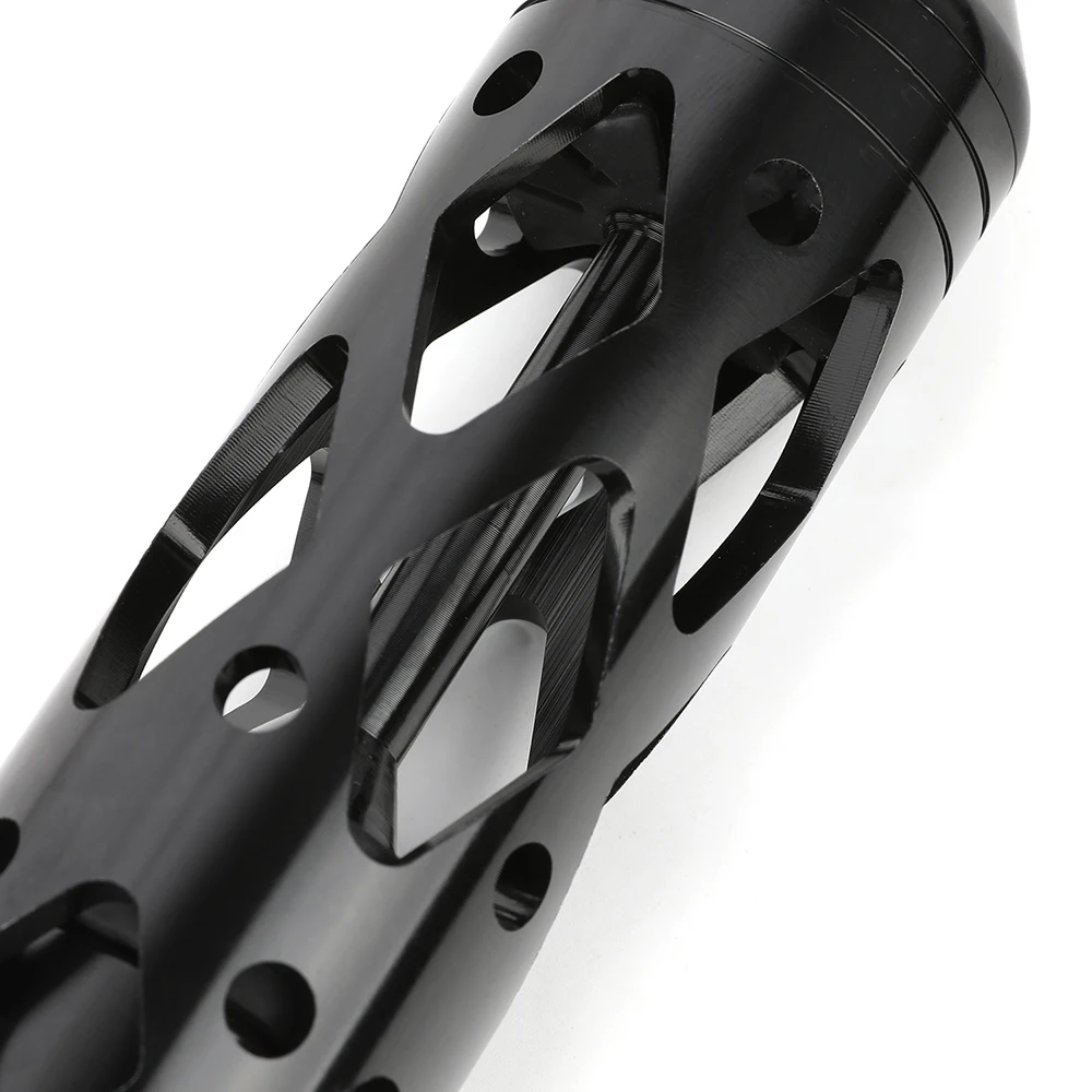 5.5 Inch Aluminum Alloy Hollow Riser Stabilizer Balance Bar Shock Absorber for Compound Recurve Bow Hunting Target Shooting