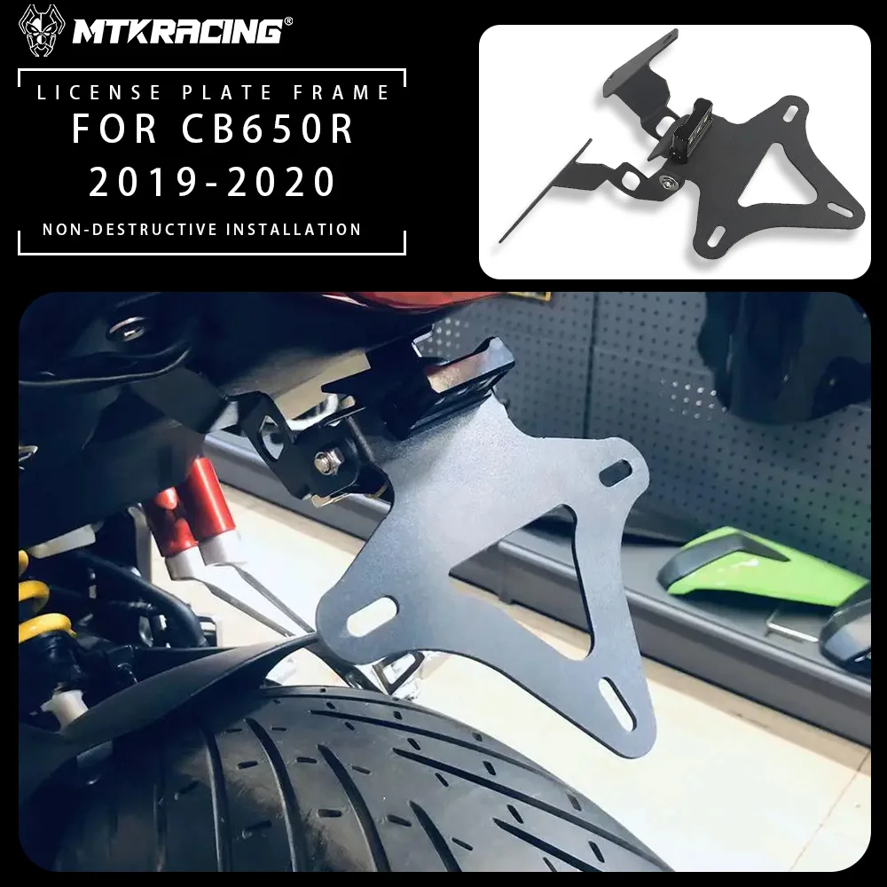 

For HONDA CB650R 2019-2020 Motorcycle Accessories Tail Tidy Rear License Plate Holder With