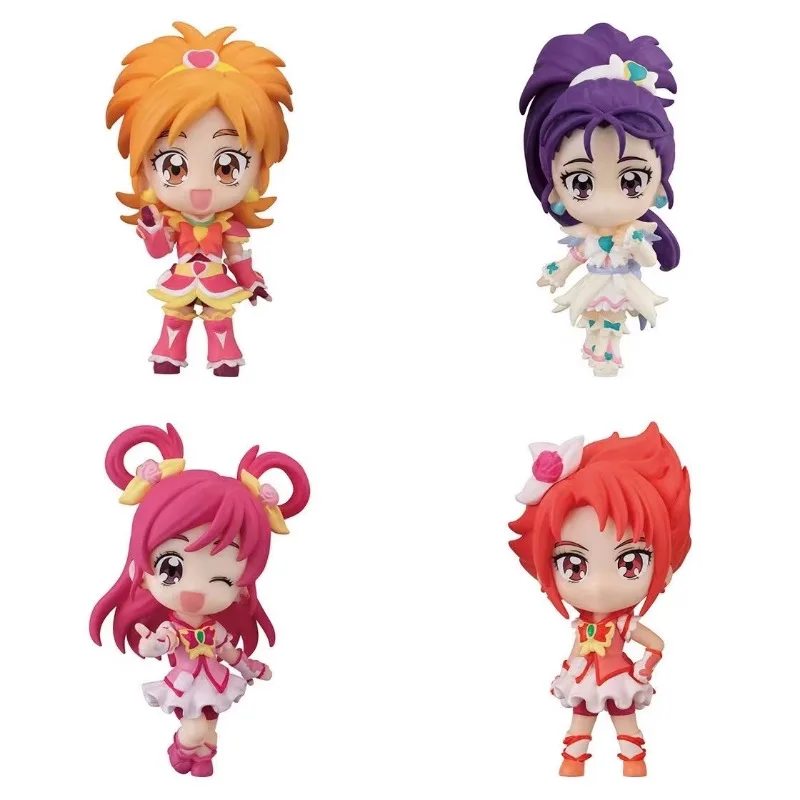 BANDAI Original Precure Gashapon Anime Figure Cure Dream Action Figure Toys for Boys Girls Kids Children Birthday Gifts